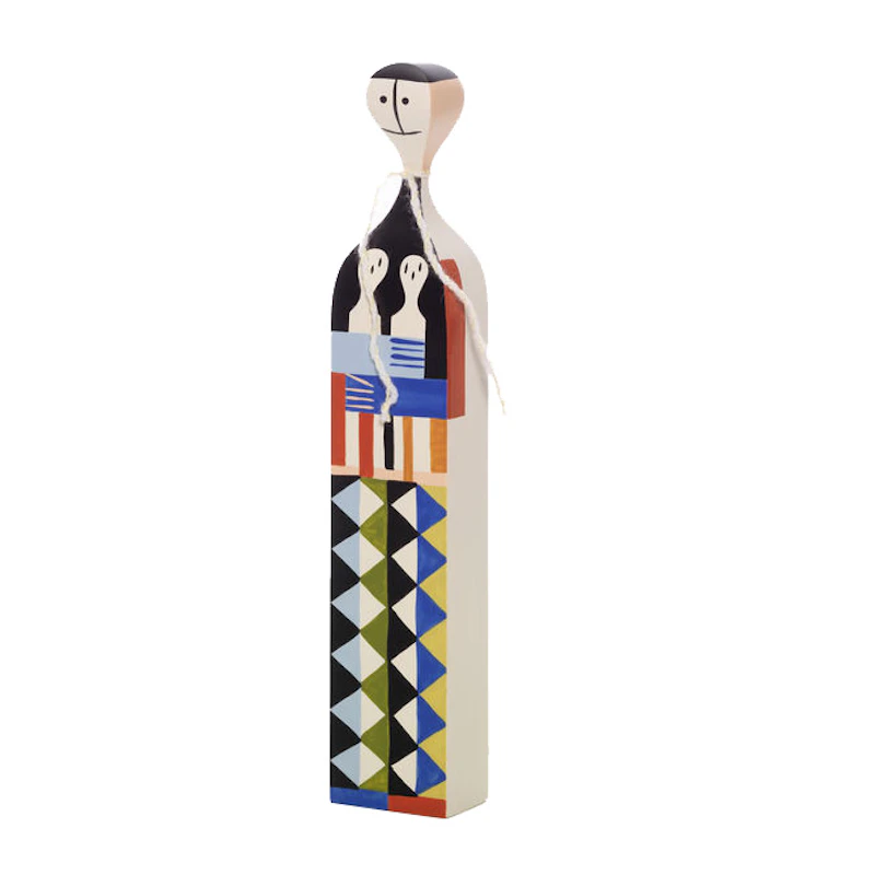 Wooden Doll Træfigur, No. 5