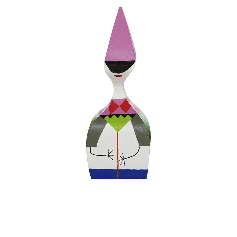 Wooden Doll Træfigur, No. 6