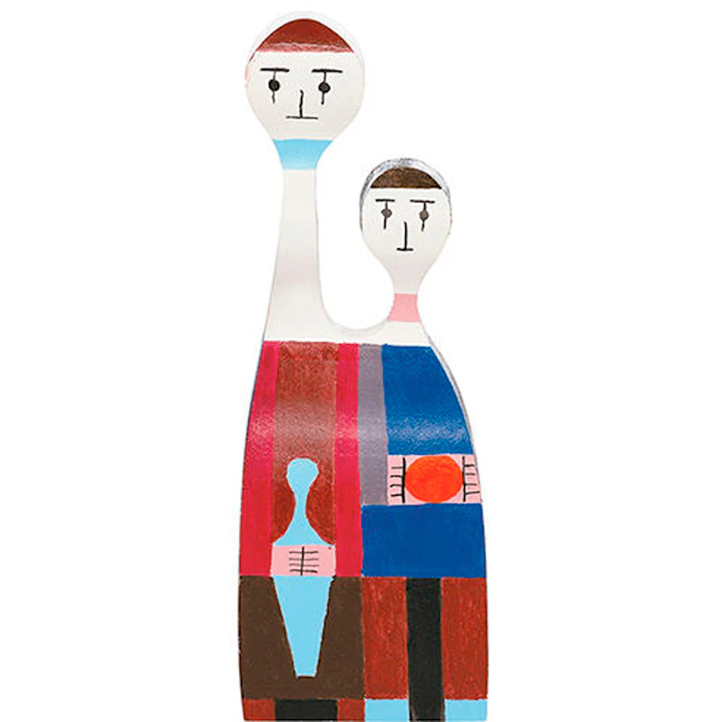 Wooden Doll Træfigur, No. 11
