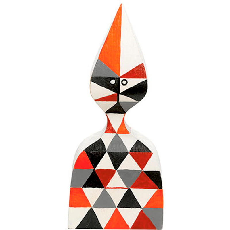 Wooden Doll Træfigur, No.12