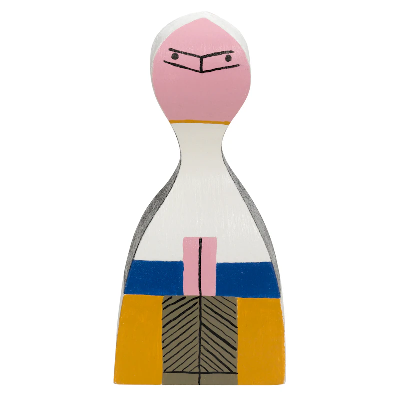 Wooden Doll Træfigur, No.15