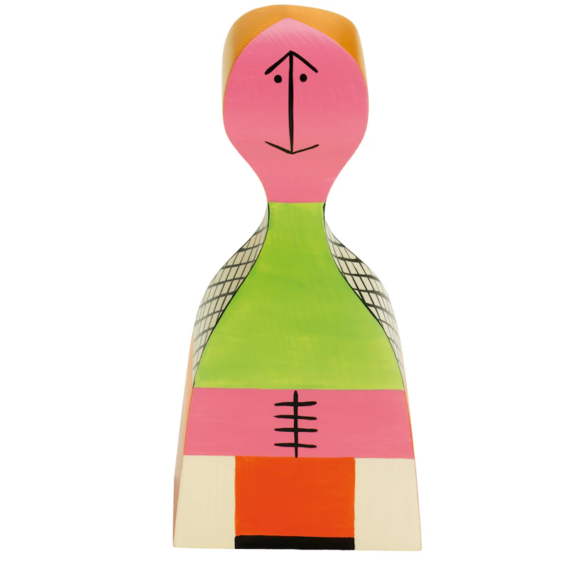 Wooden Doll Træfigur, No.19