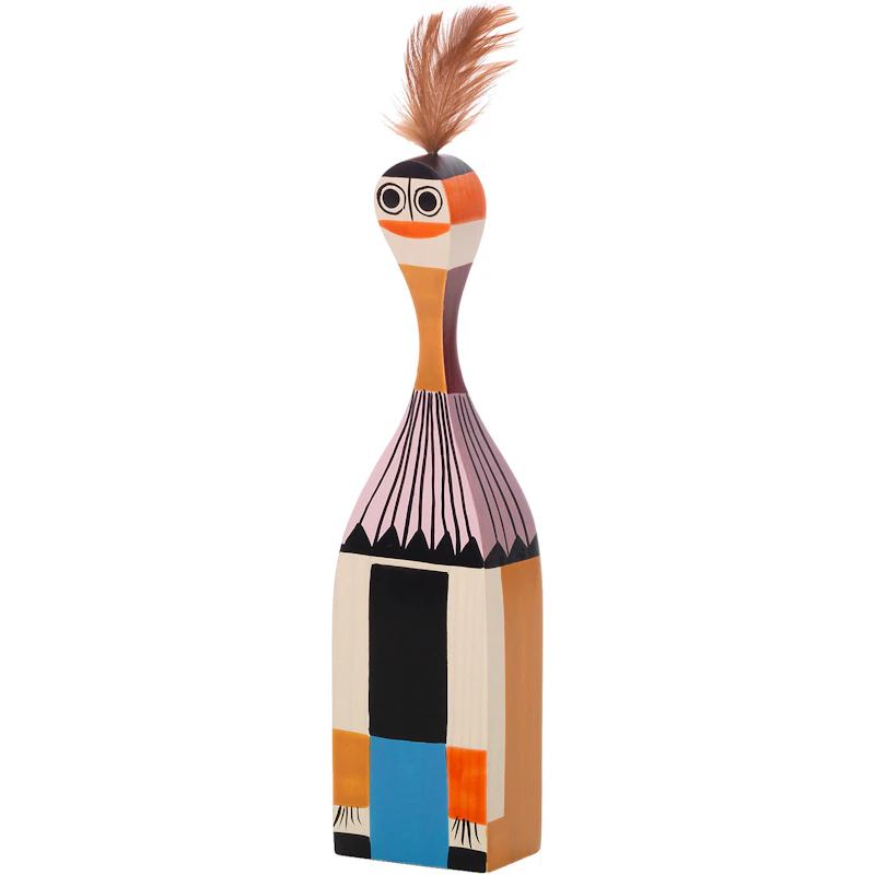 Wooden Doll Træfigur, No .1