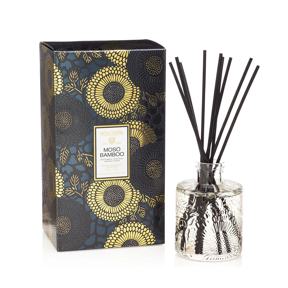 Voluspa Fragrant Diffuser Moso Bamboo Ltd - Duftlys Mix - V7259