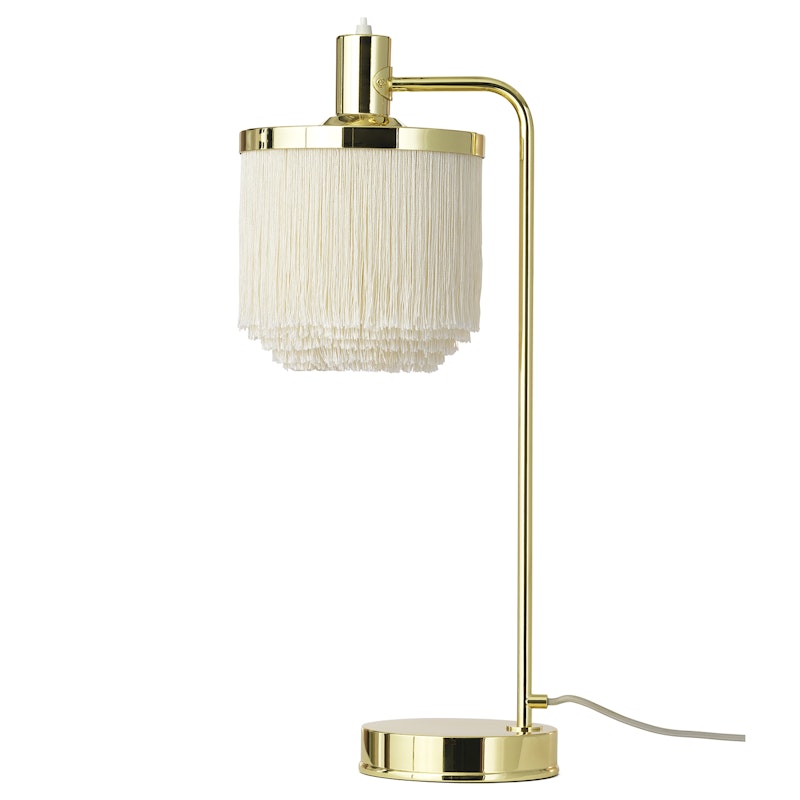 Fringe Bordlampe, Cream White