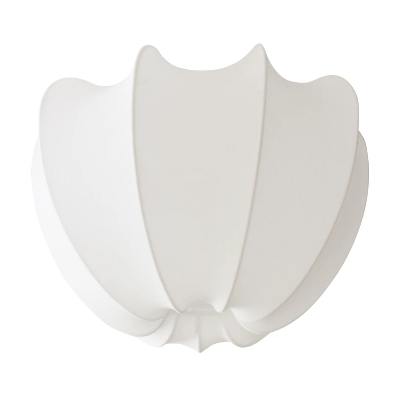 Anna Mini Flush Ceiling Light, Cotton White