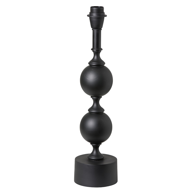 Deborah Large Lampefod 50cm E27, Sort