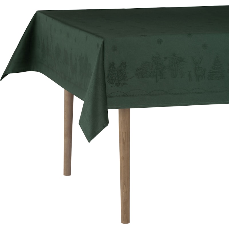 Julemorgen Dug 140x240 cm, Grøn
