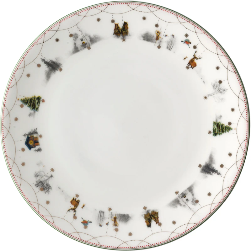 Julemorgen Tallerken,  28 cm