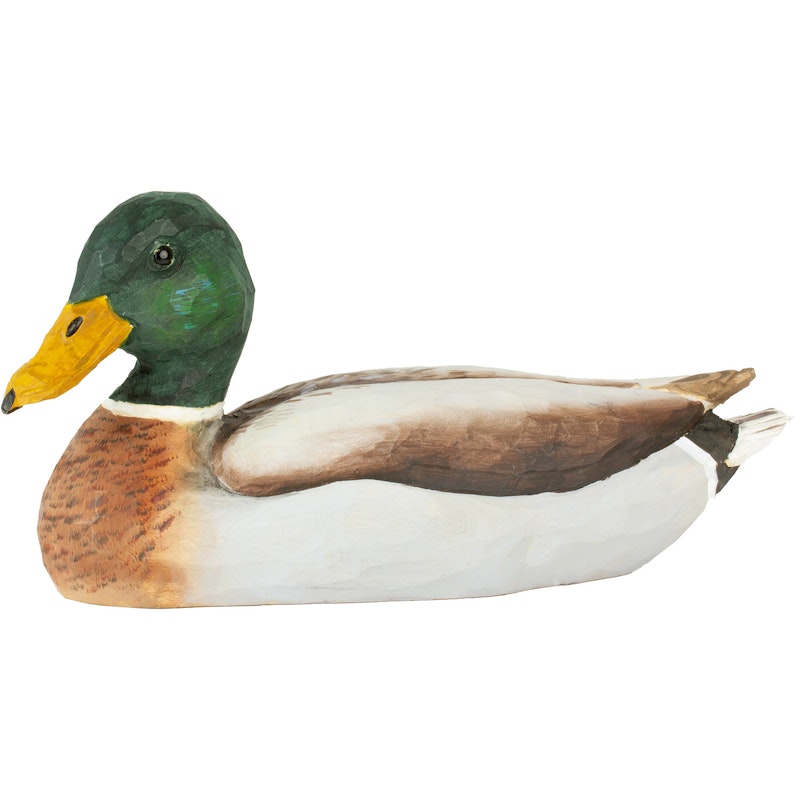 DecoBirds Håndskåret Fugl, Gråand