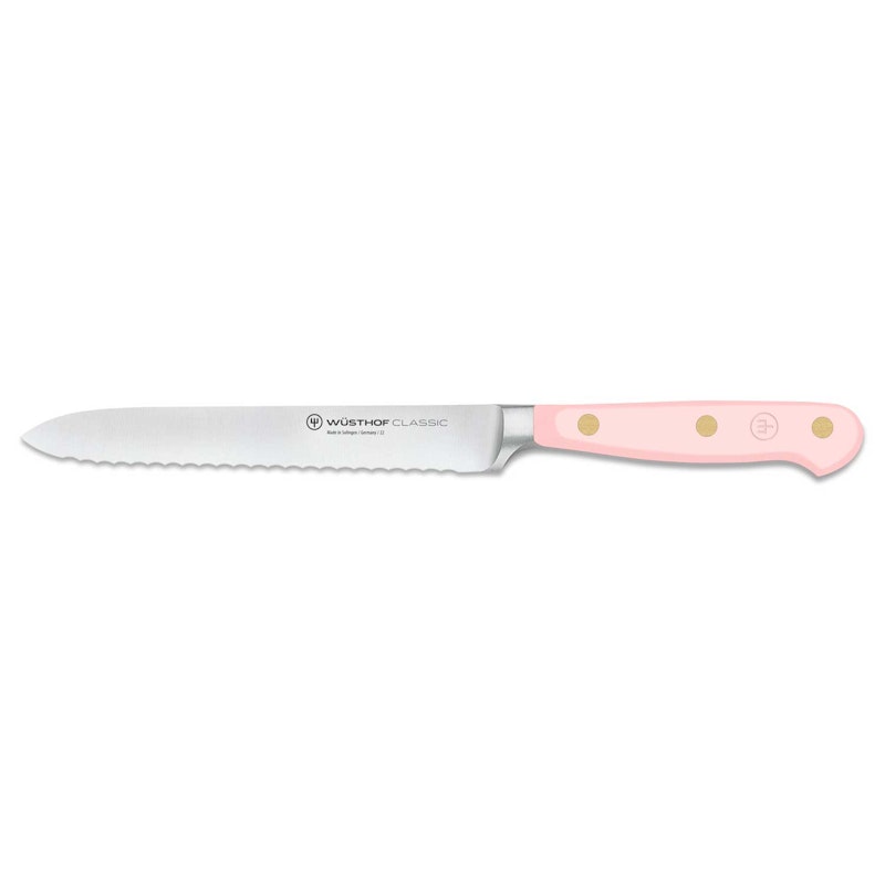 Classic Colour Savtakket Universalkniv 14 cm, Pink Himalayan Salt
