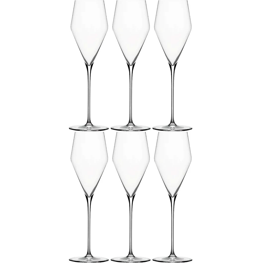 Zalto Denk'art Champagneglas 25 Cl 6-pak - Champagneglas Krystalglas Klar - 11550