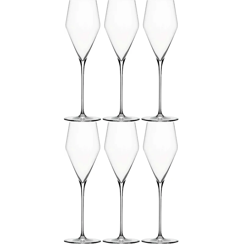 Denk'Art Champagneglas 25 cl, 6-pak