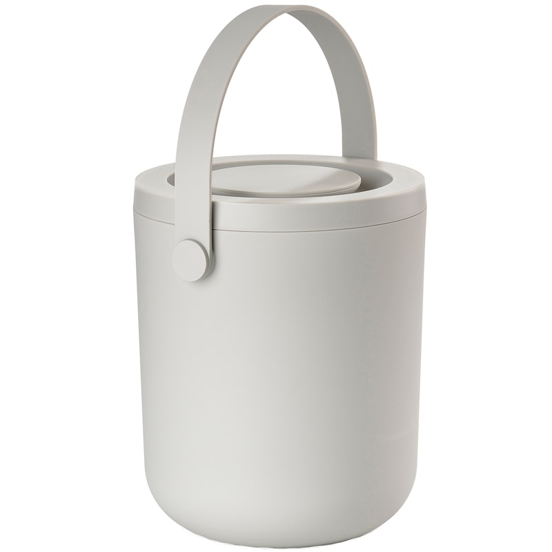 Circular Waste Container 3 L, Warm Grey