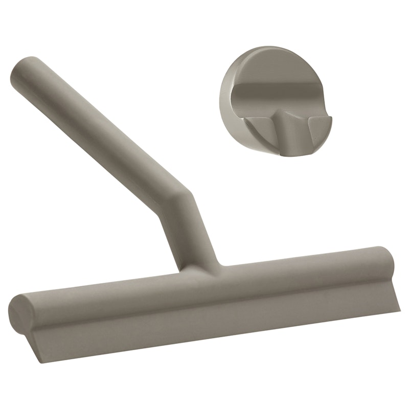 Bruseskraber Med Holder, Taupe
