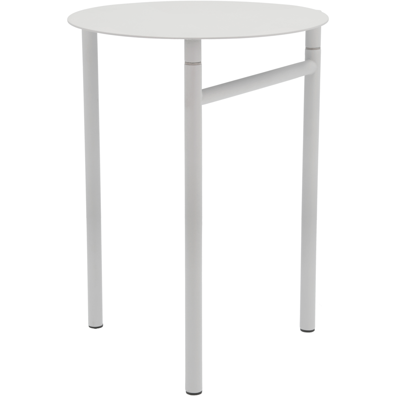 Disc Taburet Udendørs, Soft Grey