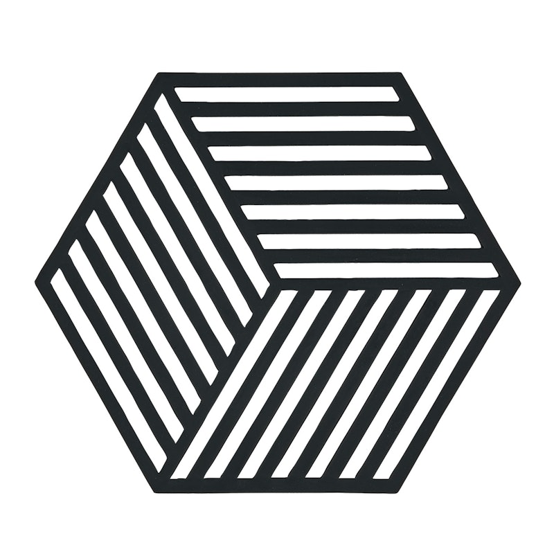 Hexagon Trivet Bordskåner Sort