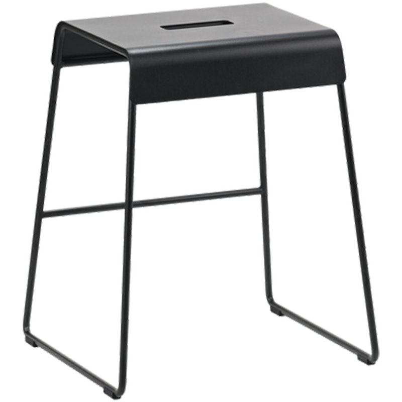 A-Stool Outdoor Taburet, Sort