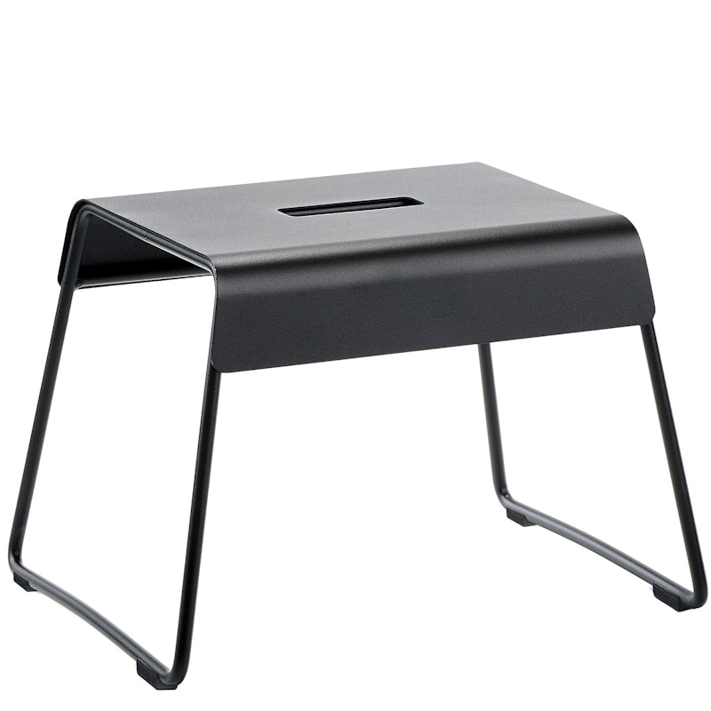 Stool 27,5 cm Black A-Stool Taburet Sort