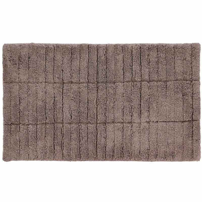 Tiles Badeværelsestæppe 50x80 cm, Taupe