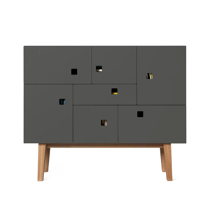 Peep C1 Sideboard, Slate Grey/Eg