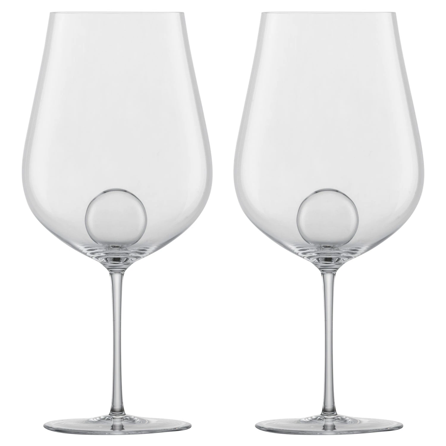 Zwiesel Air Sense Bordeaux R&oslash;dvinsglas 84 Cl 2-pak - Vinglas Mundbl&aelig;st Glas Klar - 46208429