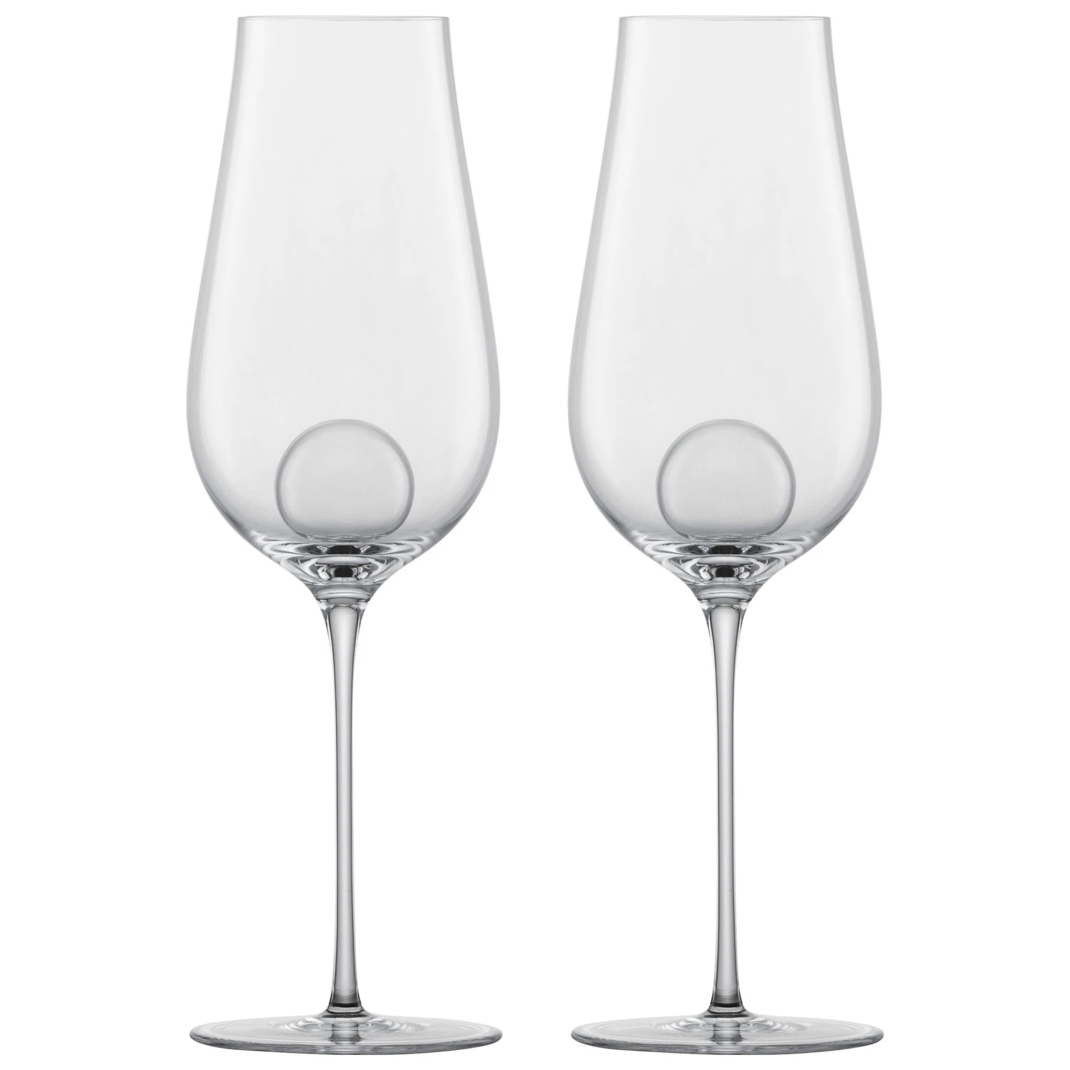 Zwiesel Air Sense Champagneglas 33 Cl 2-pak - Champagneglas Mundbl&aelig;st Glas Klar - 46208430