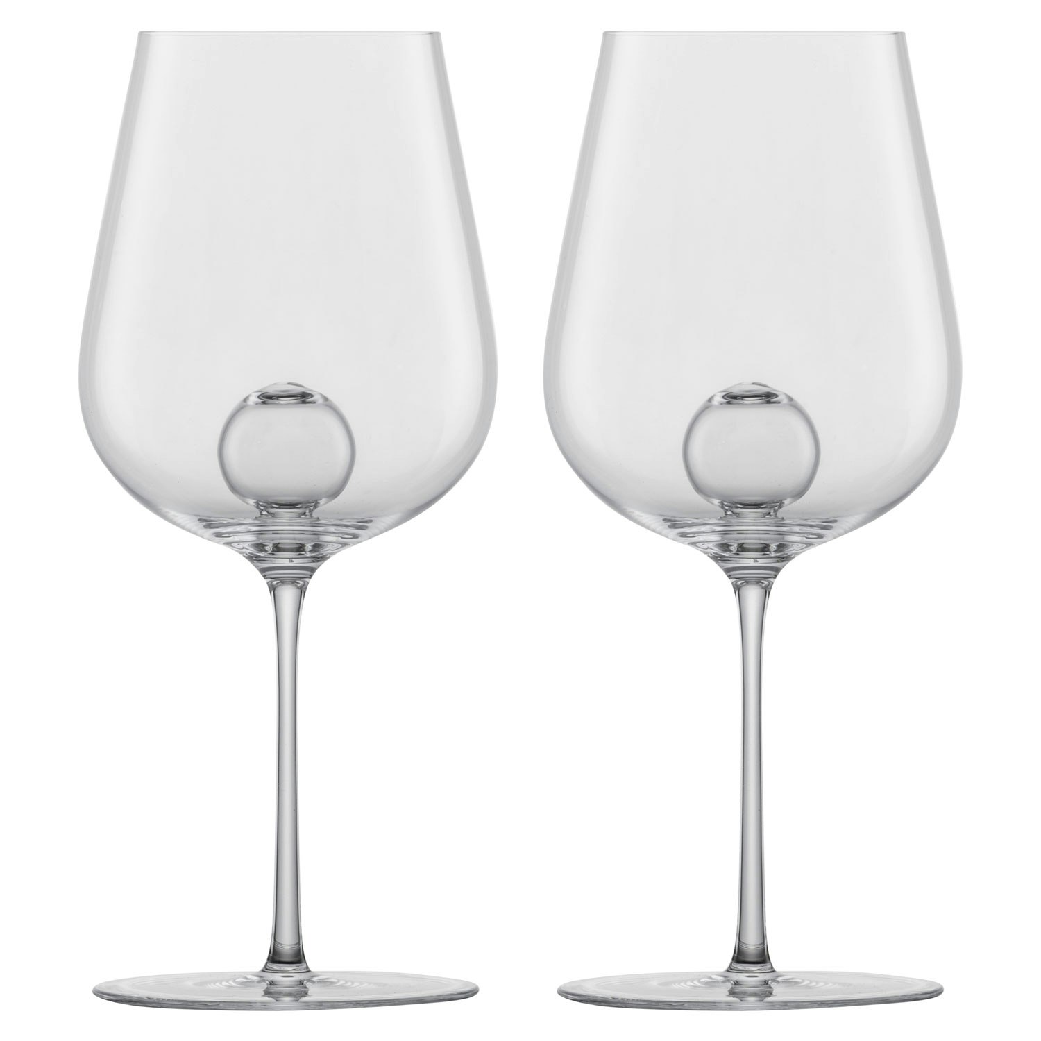 Zwiesel Air Sense Chardonnay Hvidvinsglas 44 Cl 2-pak - Vinglas Mundbl&aelig;st Glas Klar - 46208431