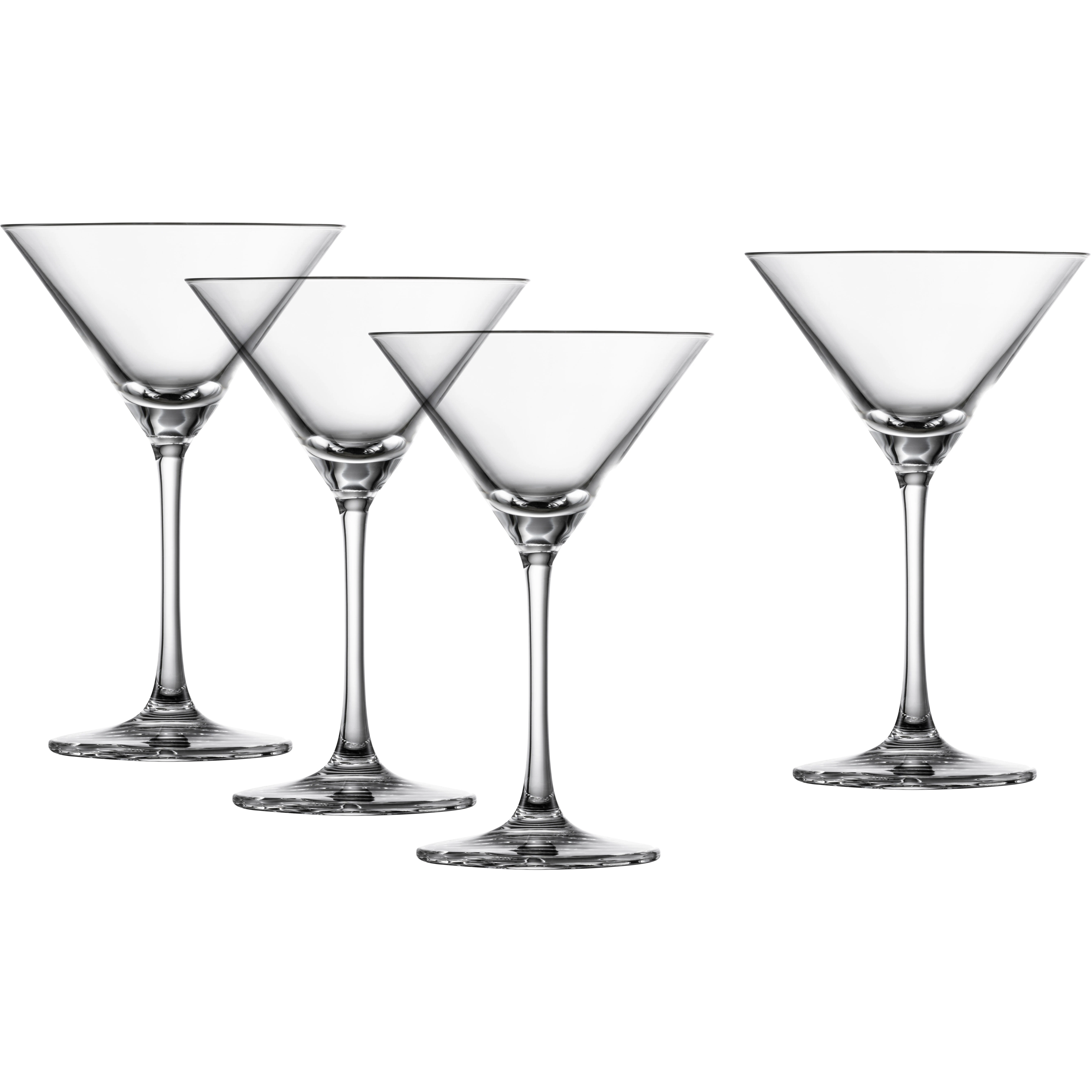 Zwiesel Echo Martiniglas 16,5 Cl 4-pak - Martini & Cocktail Krystal Klar - 46209327